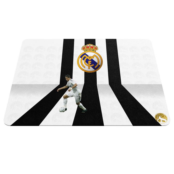 ماوس پد هومرو مدل A8302 طرح تیم باشگاه فوتبال رئال مادرید کریستیانو رونالدو Hoomero Cristiano Ronaldo Real Madrid Football club A8302 Mousepad